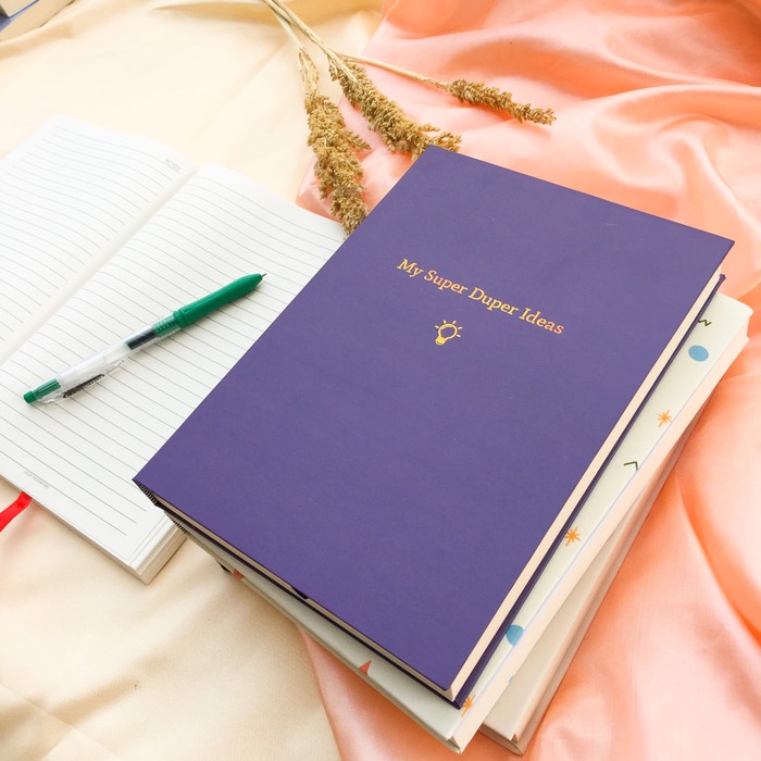 

[RESTOCK] Notebook Agenda, Polos dan dotted Super Duper - A5 Hard Agenda