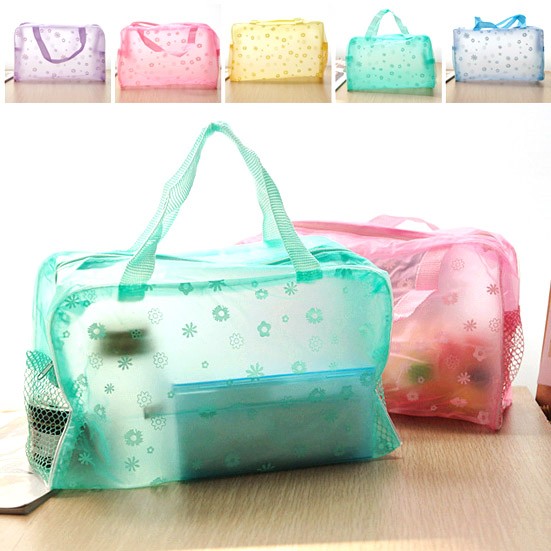 【GOGOMART】Tas Kosmetik Cosmetic Bag Pouch Tas Make Up Organizer - TS15