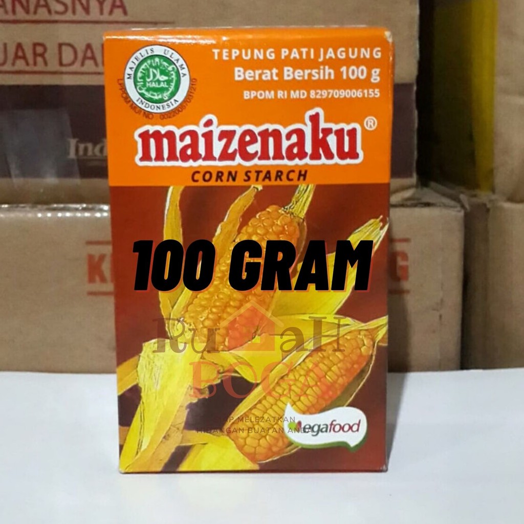 

Tepung Jagung Maizena Maezena Meizena Maisena MAIZENAKU 100gr 100gram 100 gr gram