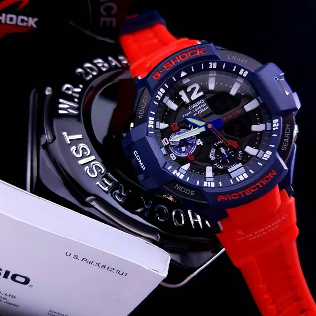 Jam Tangan Pria Casio Gshock Type Ga1100 Ga 1100 Autolight