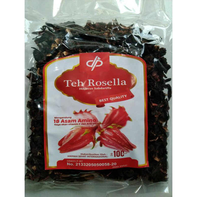 Jual Teh Bunga Rosella Hikmah Rosela Merah Turbuk Rebus Indonesiashopee Indonesia 6320