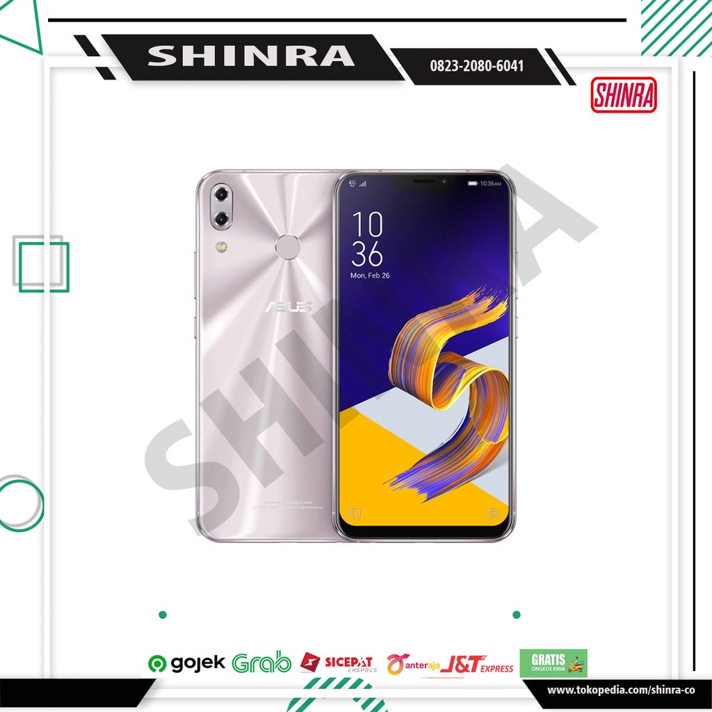ASUS ZENFONE 5Z ZS620KL 6/128 GARANSI RESMI - Biru