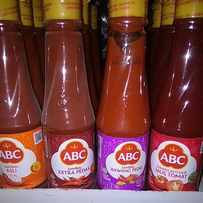 

abc saos sambal 135ml botol all variant