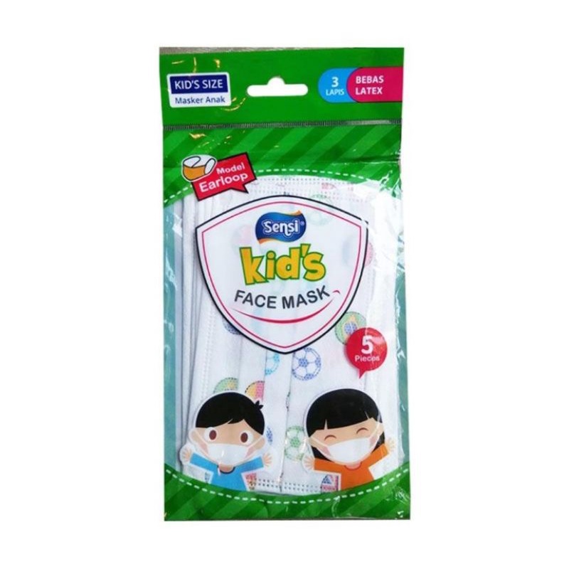 Masker Sensi Kids 1sachet isi 5pcs