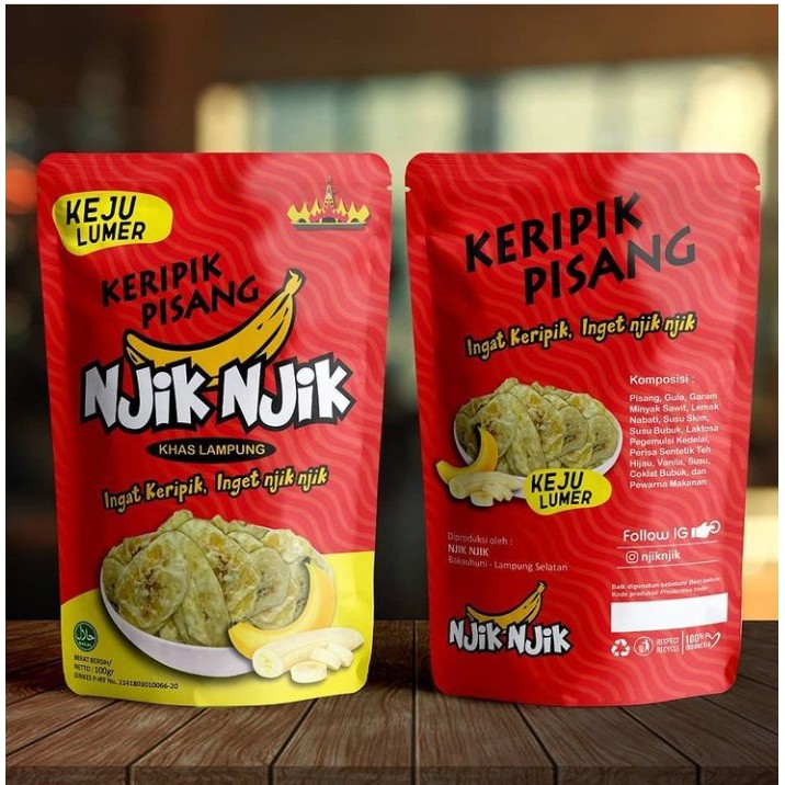 

Keripik Pisang Lumer Rasa Keju