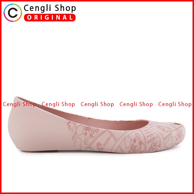 SEPATU FLAT HUSH PUPPIES WANITA ORIGINAL BRANDED TERBARU PINK HW26