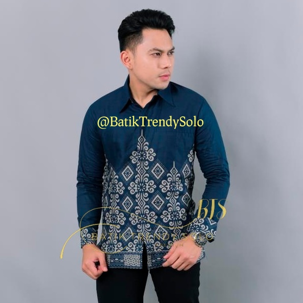 Hem  Kemeja Baju Batik Pria Cowok Laki Laki Slimfit Full Lapis Furing Lengan Panjang Lengan Pendek Original Asli Batik Jumanta Solo Laweyan Size S M L Xl XXL  14