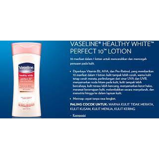 ★ BB ★ Vaseline Healthy White Hand body | Body Lotion Aloe Soothe Perfect 10 Night Repair