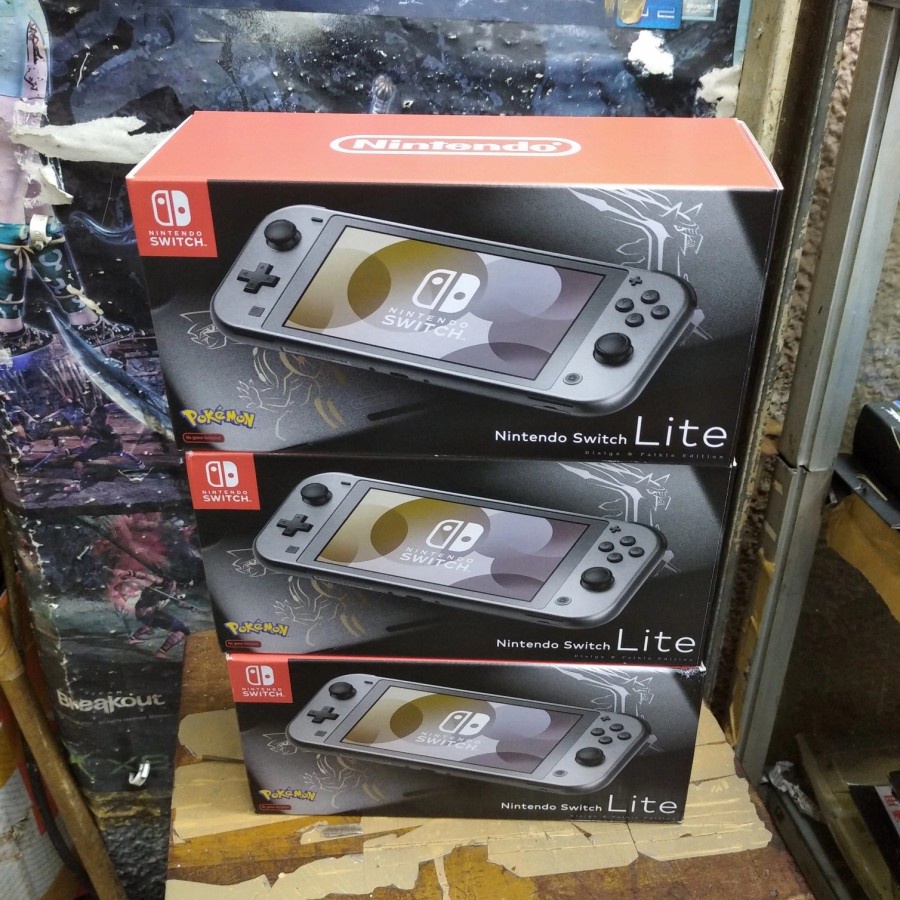 Jual Nintendo Switch Lite Console Dialga & Palkia Edition Shopee