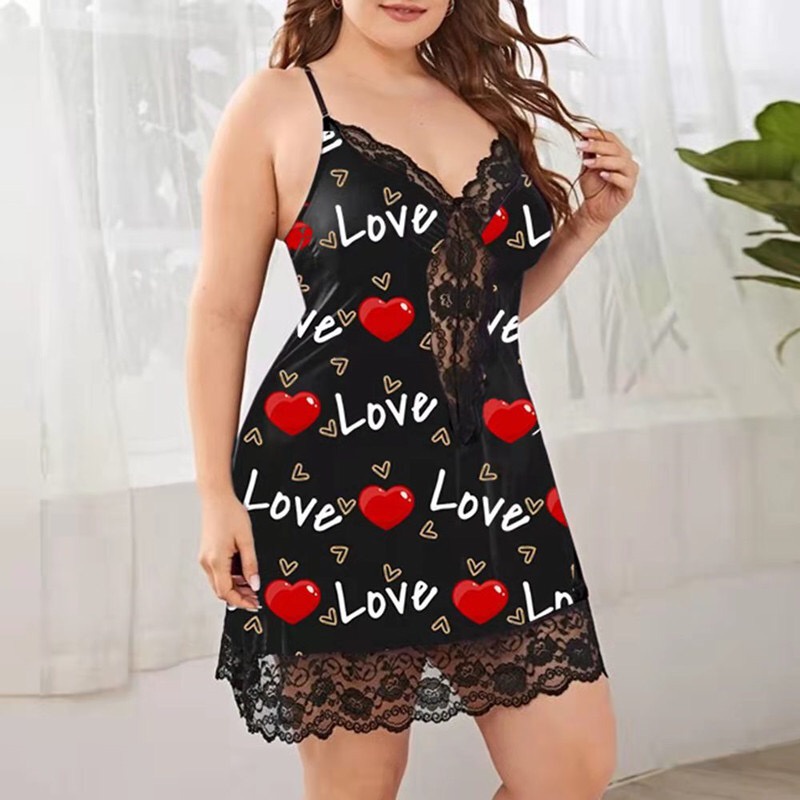 baju tidur sexy berkualitas / max ld 150cm / baju lingerie jumbo /  daster sexy bigsize - 5621