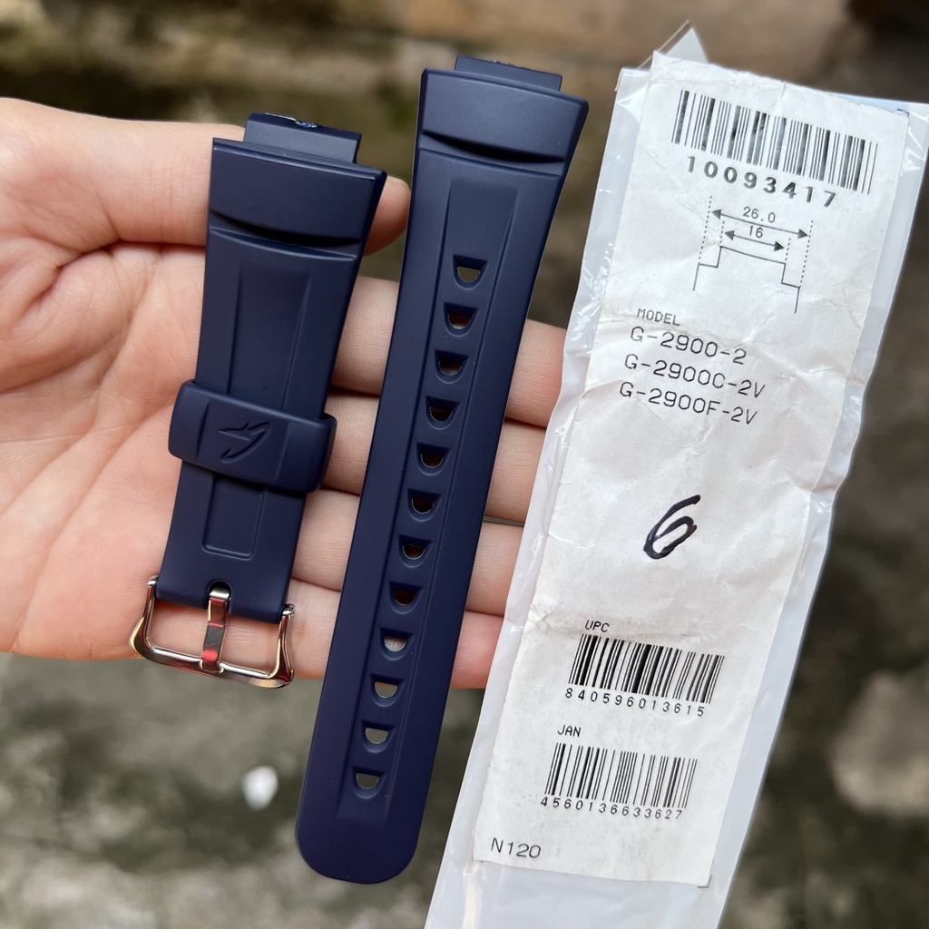 Tali strap band jam tangan casio g-shock G-2900 G-2900C G-2900F 2A G 2900 G 2900C G 2900F