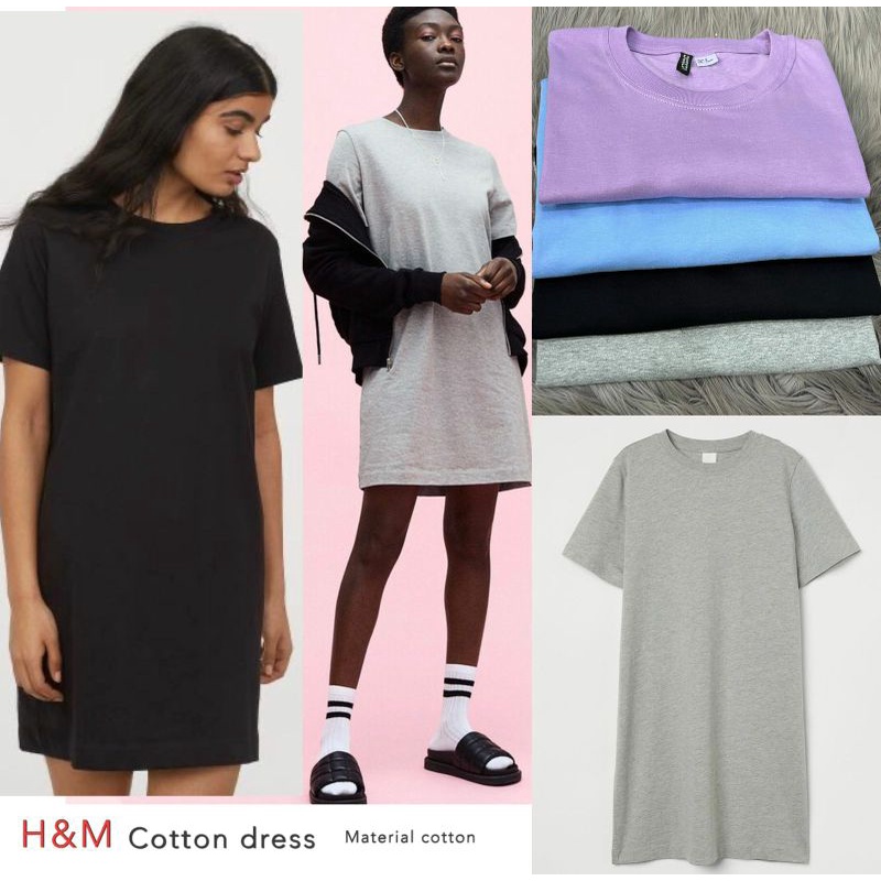 Hm cotton tunic dress