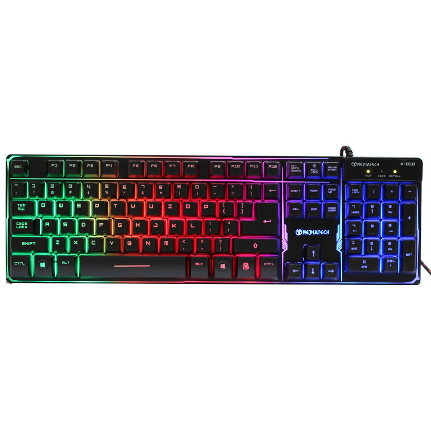 Keyboard Gaming Warna K-010 ARACHNIA Chrome Backlighting 