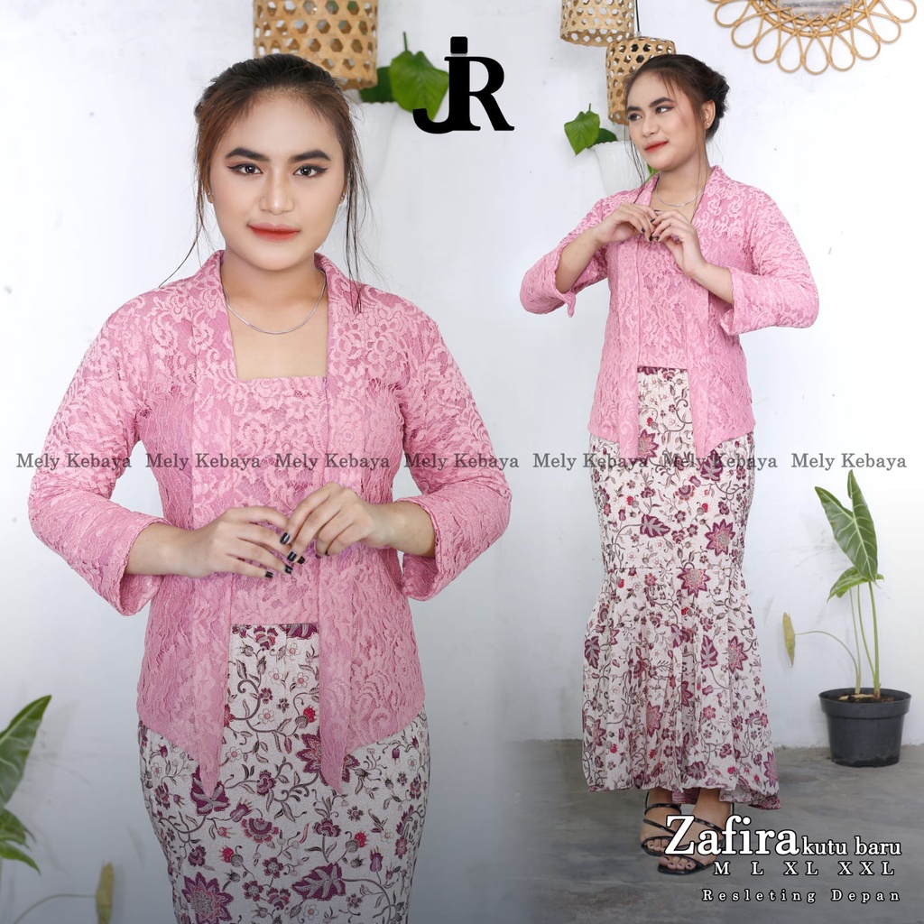 Kebaya kutubaru rok duyung/set kebaya kutubaru brukat full furing/kebaya wisuda/kebaya pesta/kebaya