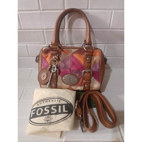 tas fossil pw preloved lengkap key dan DB