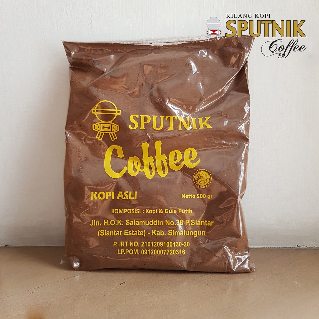

[Sputnik] Bubuk Kopi Robusta 500 gr HALUS - STANDARD GRADE