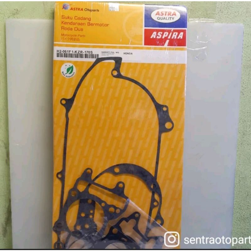 paking perpak fullset vario 125 original aspira h2061f1kzr170s