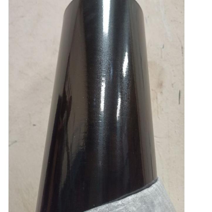 Update sticker hitam glossy/sticker mengkilap/skolet glossy/glossy metalic black/sticker motor/lebar