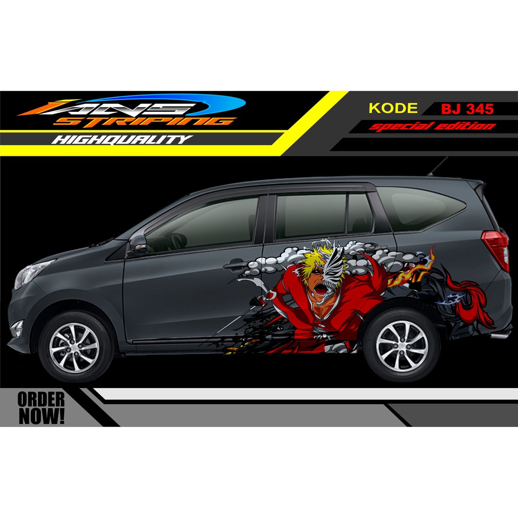 STICKER MOBIL SIGRA / DECAL STICKER CALYA AGYA MOBILIO / STIKER MOBIL / VARIAISI MOBIL