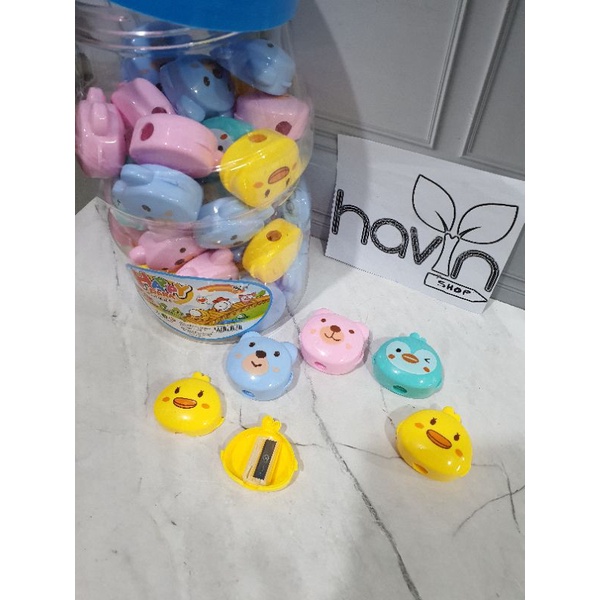 (4pcs) SERUTAN LUCU ANAK FANCY/RAUTAN TSUM-TSUM DISNEY/RAUTAN GAJAH/RAUTAN KUCING/RAUTAN SAPI-1