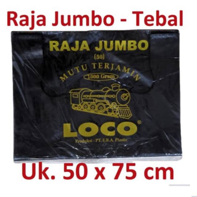 KANTONG LOCO  HITAM 50 RAJA JUMBO. SEPACK 1000 GRAM