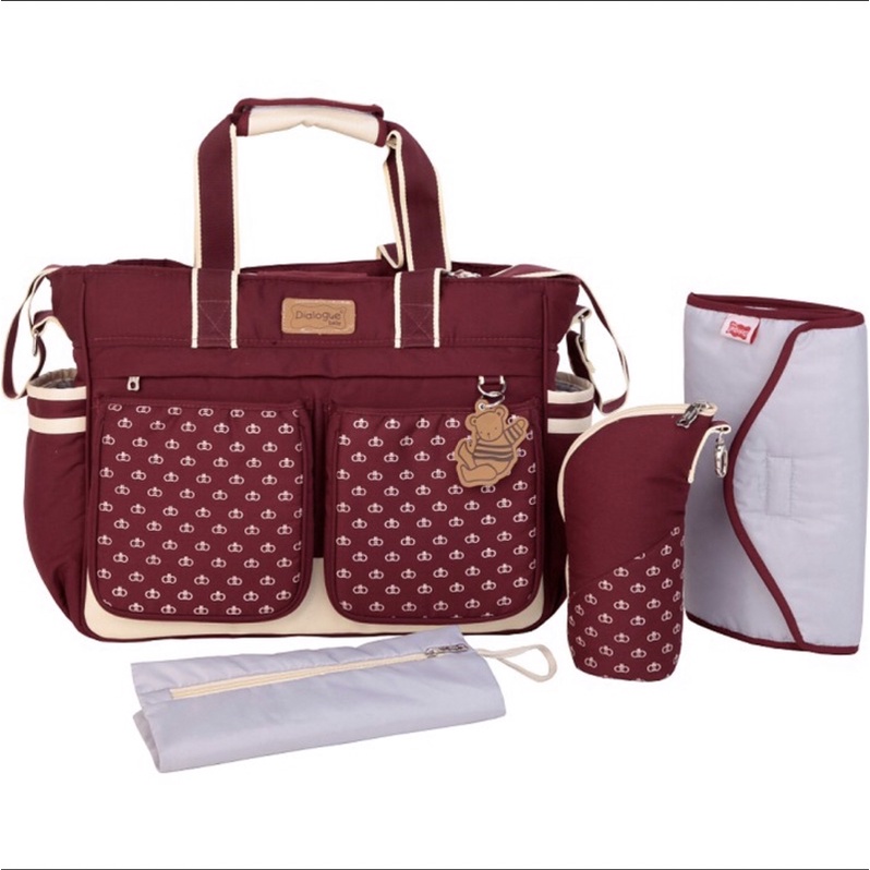 Dialogue Tas Bayi Besar + TBS & Perlak Emerald Series Maroon