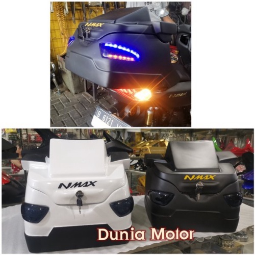 Unik top box all new nmax 2020 box belakang nmax 2020 Backrest sandaran box all new nmax 2020 lengka