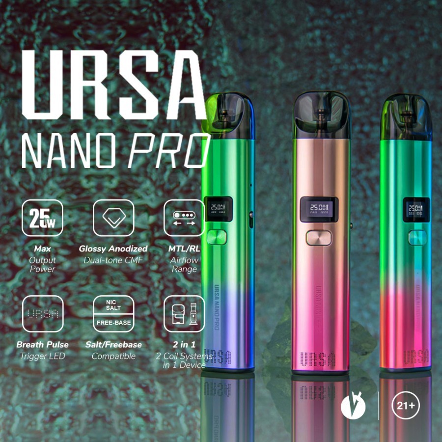 URSA NANO PRO 25W POD KIT BY LOST VAPE AUTHENTIC