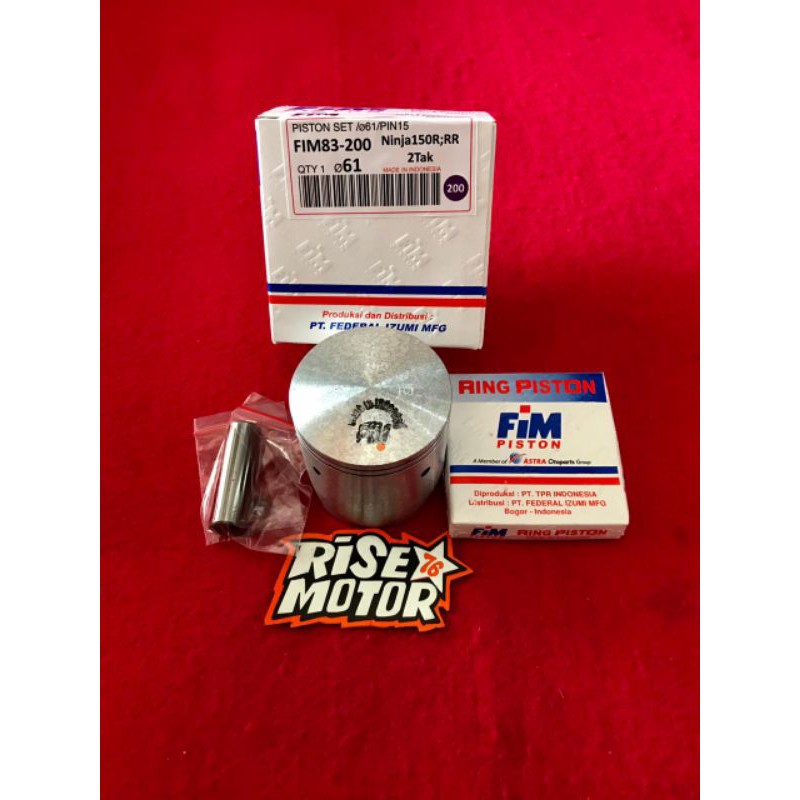 Piston FIM Ninja 150 Uk 61 pen 15