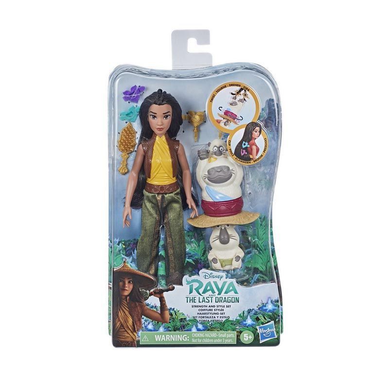 disney raya and the last dragon strength and style set figure doll