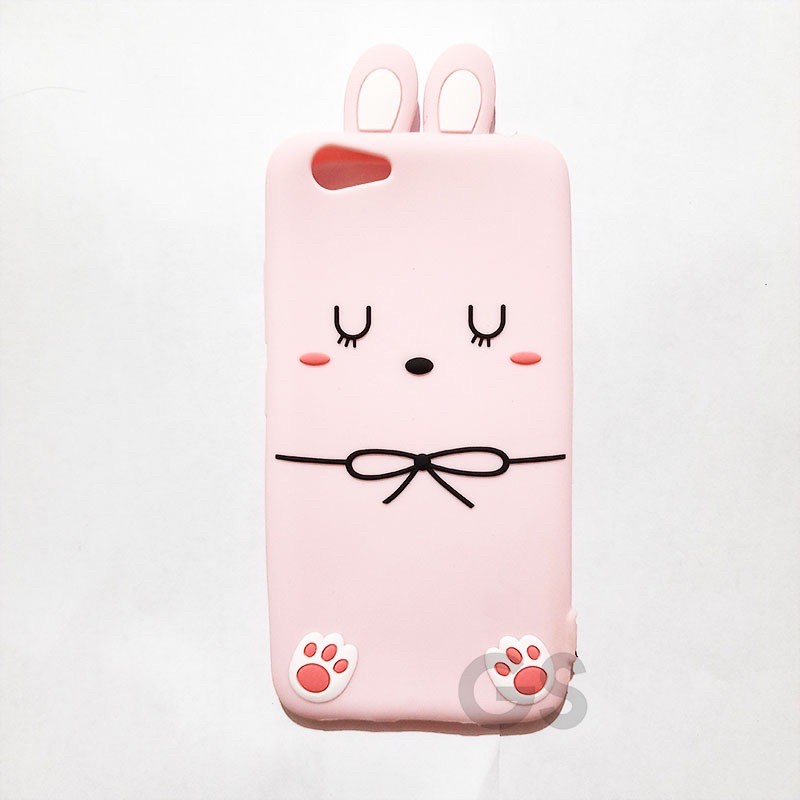 Silikon 3D karakter Silicon   VIVO Y53 2017 softcase boneka karakter lucu / silikon tebal karakter lucu / case anak anak warna biru / pelindung hp