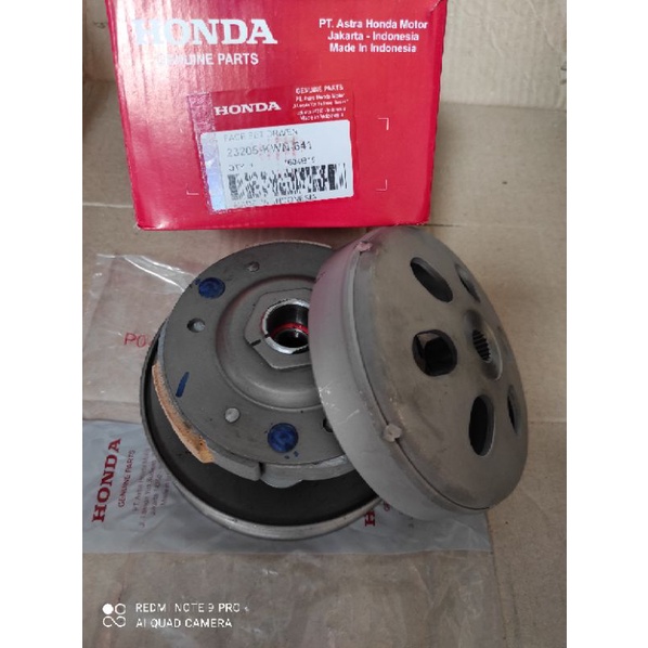 pully blkg komplit Assy vario 125 -23205-KWN-641