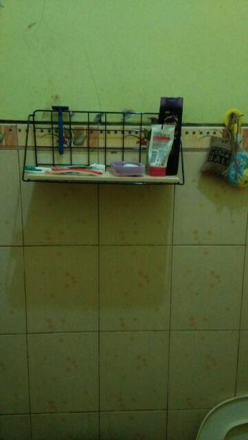 (omahdekor Original) Radit Rak Dinding Tempel Tempat Bunga Buku Hiasan Storage Rack I Radi Hijang