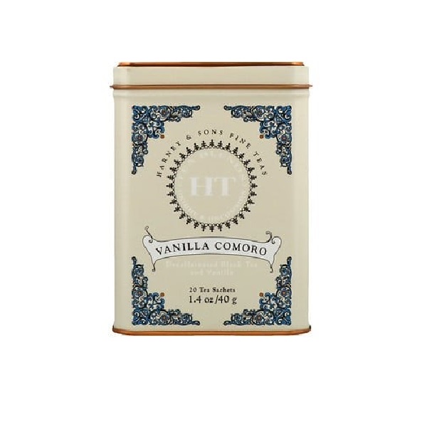 Harney &amp; Sons HT Tea Vanilla Comoro Tea Classic Tin 20 x 2 Gram