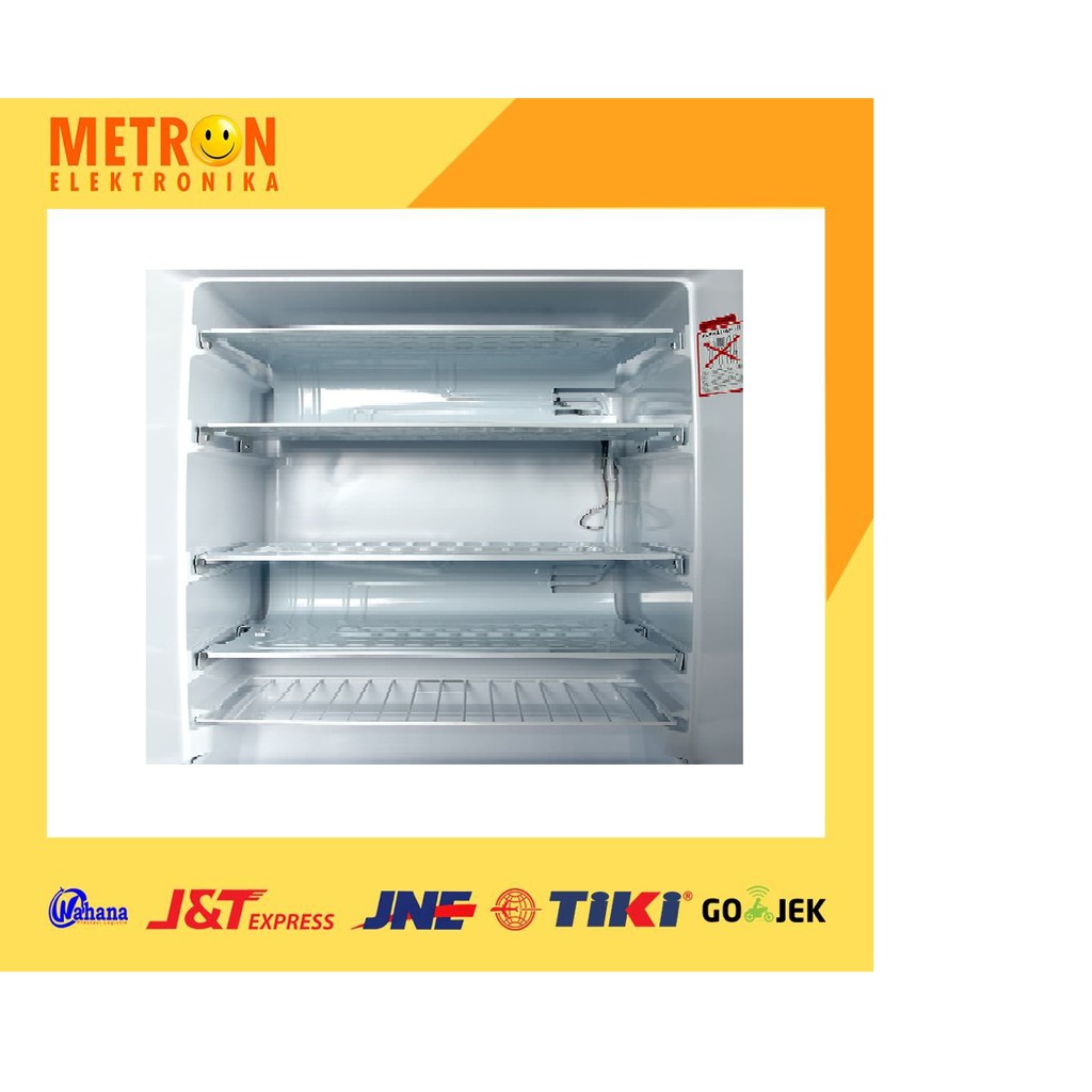 Aqua AQF S4S Freezer- Silver [1 Pintu/4 Rak] /AQFS4S