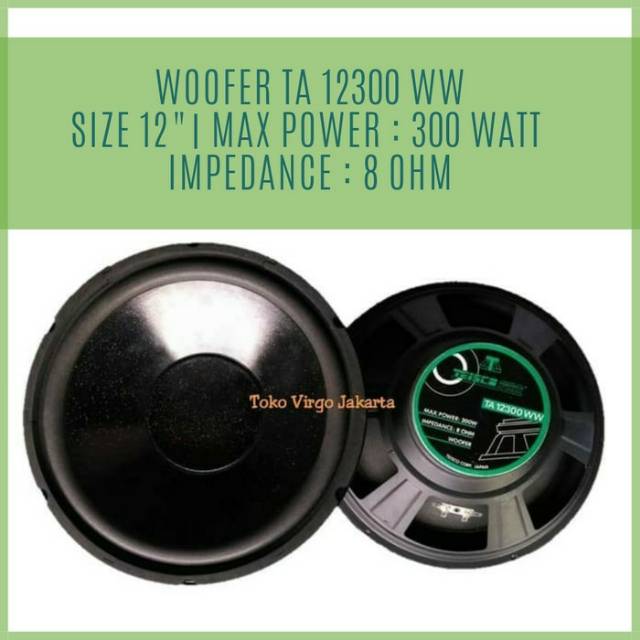 speaker teisco 12 inch