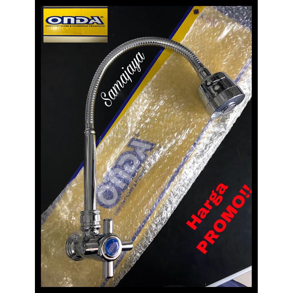 Kran Angsa Flexible Onda V688 Ca . Kran Cuci Piring Onda. Kran Sink