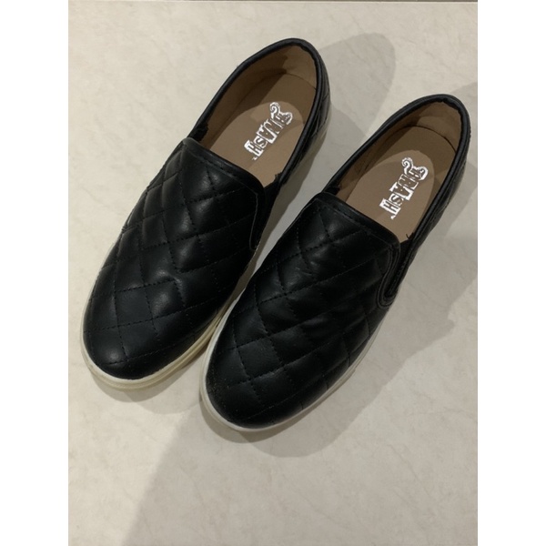 brash slip on shoes black (payless)