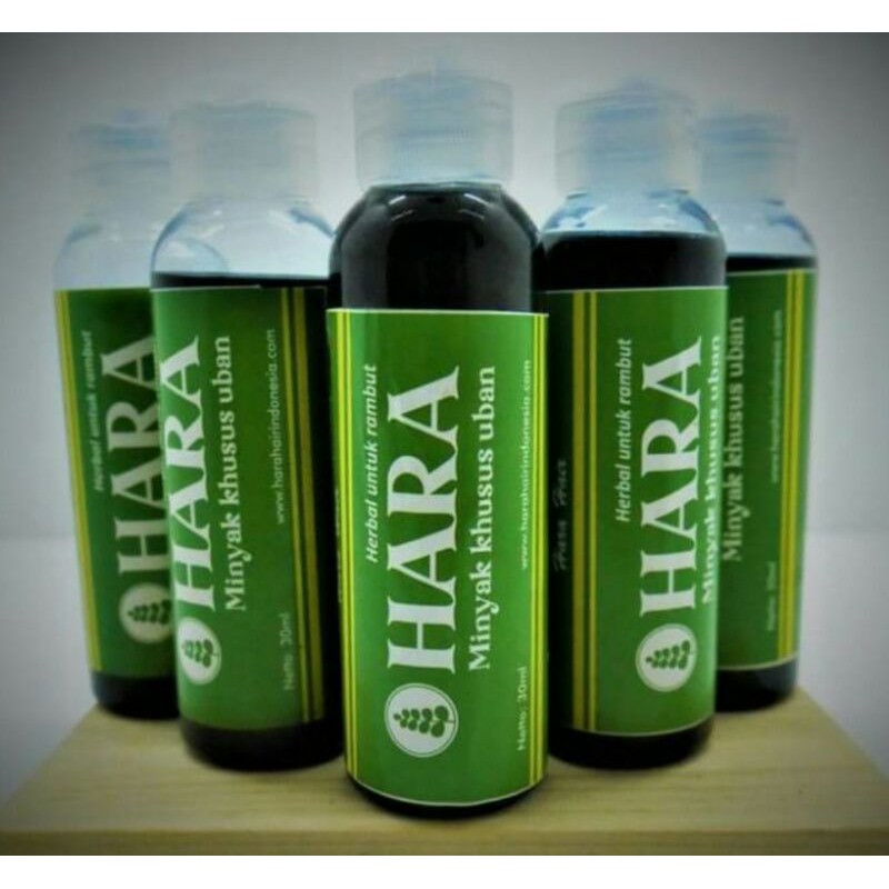HARA minyak uban herbal permanen asli 100%