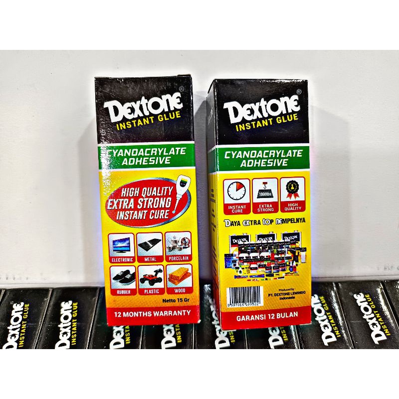 

Lem Tetes DEXTONE Instant Glue / Lem Besi Dextone / Lem Setan / Lem Gila / Lem Besi Original / Power Glue Instant