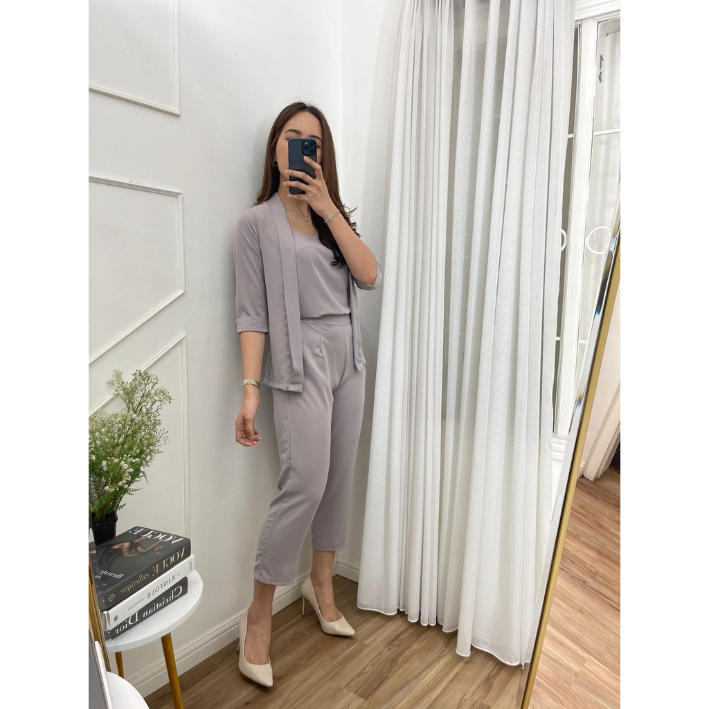 GBY CLOTHING - MARSHA ONE SET-GREY
