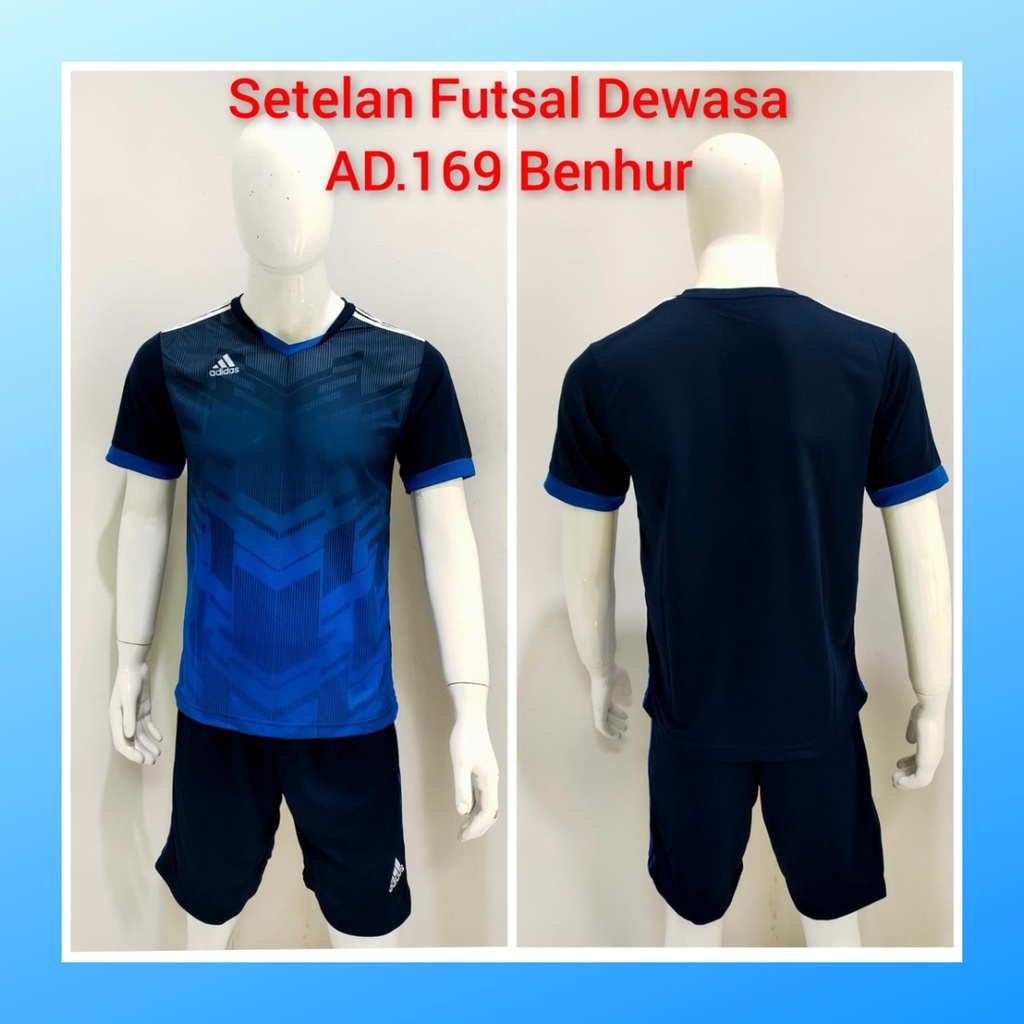 jersey futsal pria kaos sepak bola baju dan celana setelan wanita dewasa t-shirt outfit seragam jarsey kostum olahraga pakaian apparel print sport jersy soccer casual jersi suit AD169 benhur