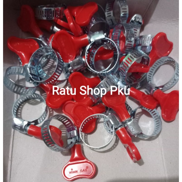 Klem Ring Selang Gas 7/8 inch Klem Kuping Winn Gas 7