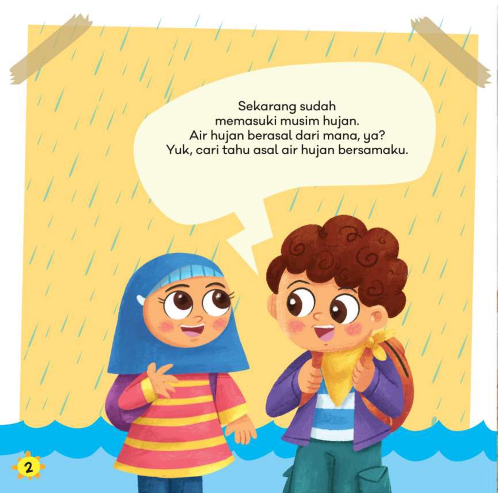 Buku Seri Sains untuk Balita - Hujan - Gema Insani 100% Original