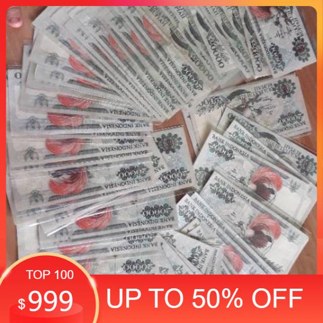 Uang kuno 20000 cendrawasih original