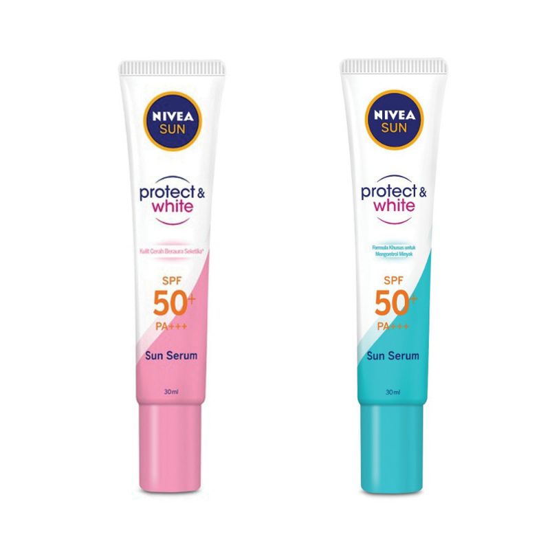 Nivea sun protect spf 50 sun serum / sunblock wajah