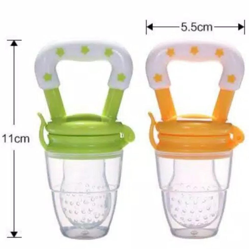 COD Dot Buah Bayi / Empeng Buah Gigitan Bayi / Dot Buah Silikon Untuk Bayi / Empeng Bayi - PB02-3