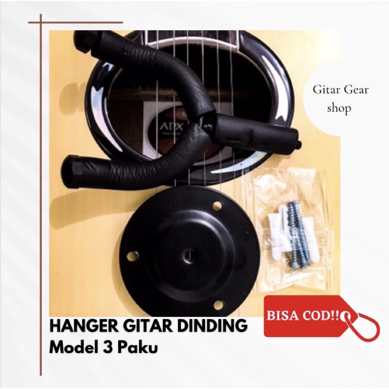 HANGER GITAR AKUSTIK HANGER GITAR KLASIK HANGER UKULELE PENGGANTUNG GITAR HANGER GITAR DINDING