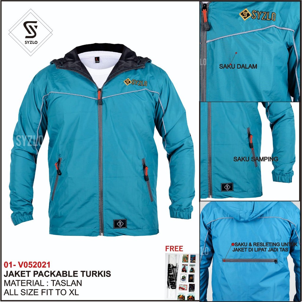 JAKET OUTDOOR ANTI AIR/JAKET ANTI AIR/JAKET SYZLO ORIGINAL/BISA BAYAR DI TEMPAT/JAKET MUSIM DINGIN