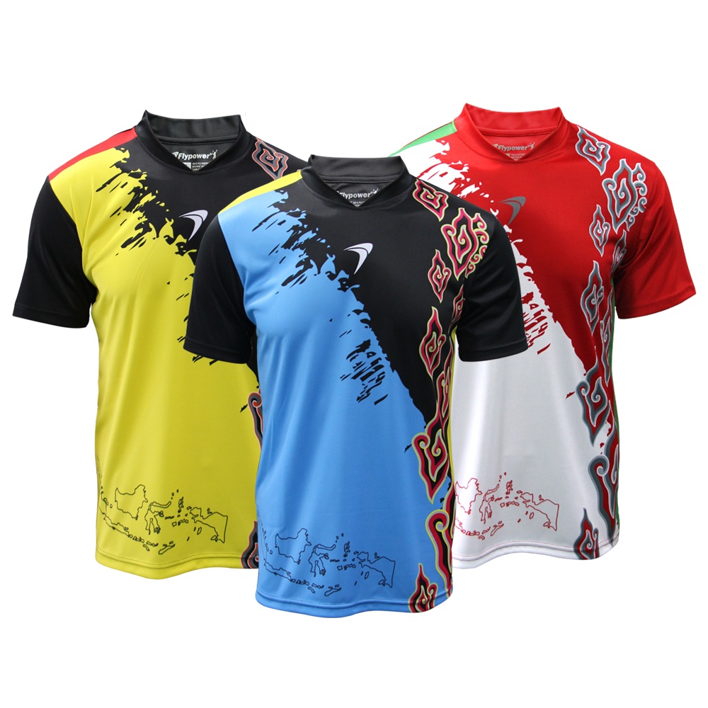 Flypower Nusa Kaos Badminton - Unisex